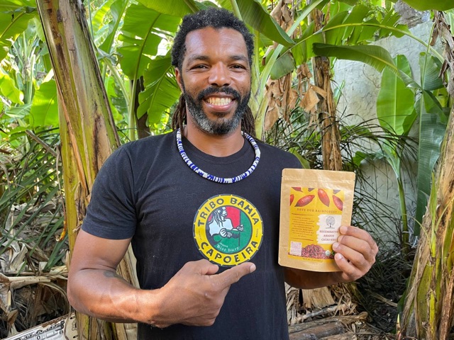 Agroverse and Mestre Bico Duro capoeira and cacao