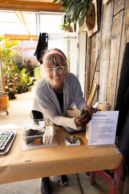 Kirsten (KiKi's Cocoa) makes hot chocolate — single-estate cacao