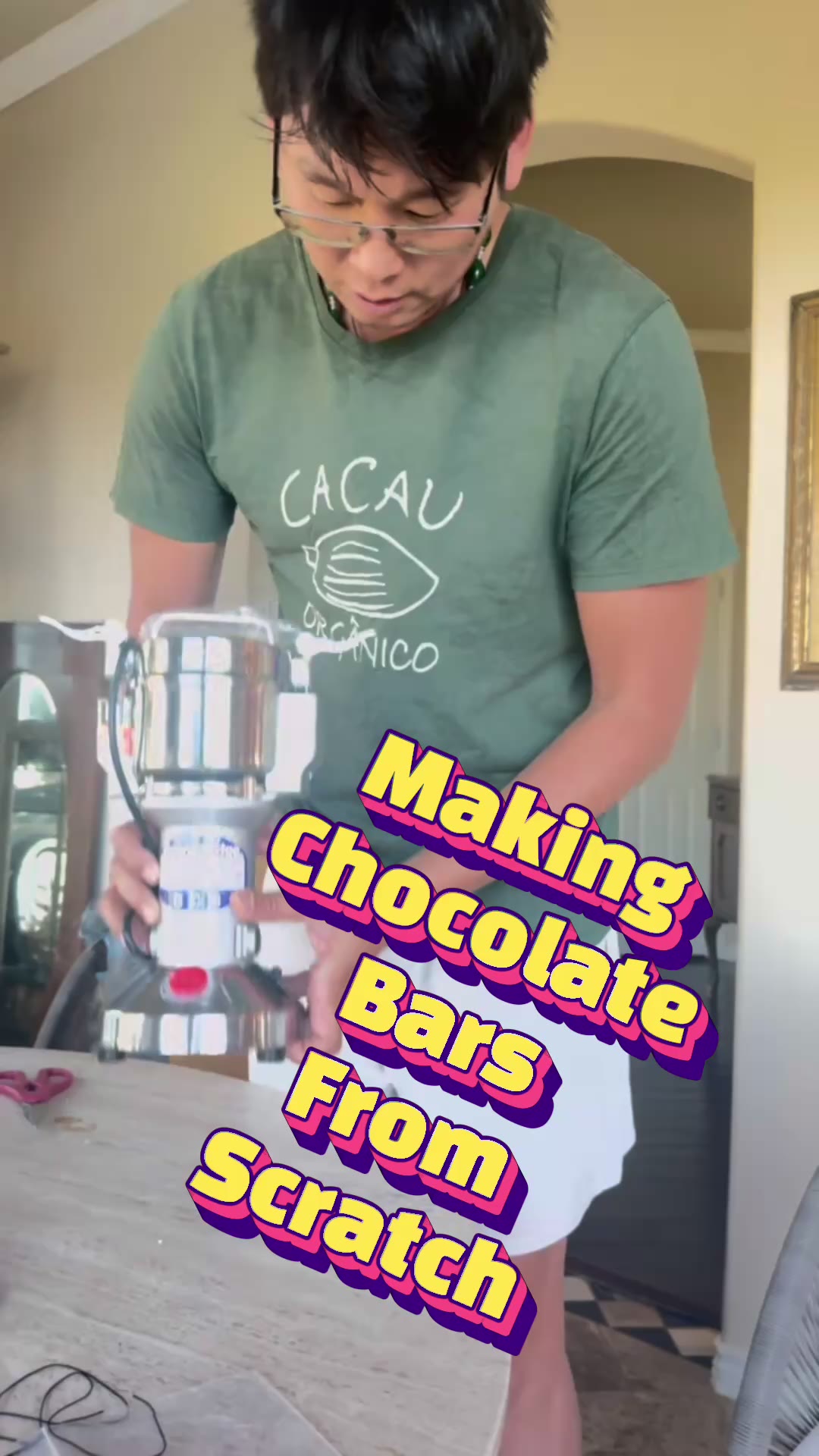 Stone melanger: cacao nibs to liquor for a small batch (video & transcript)