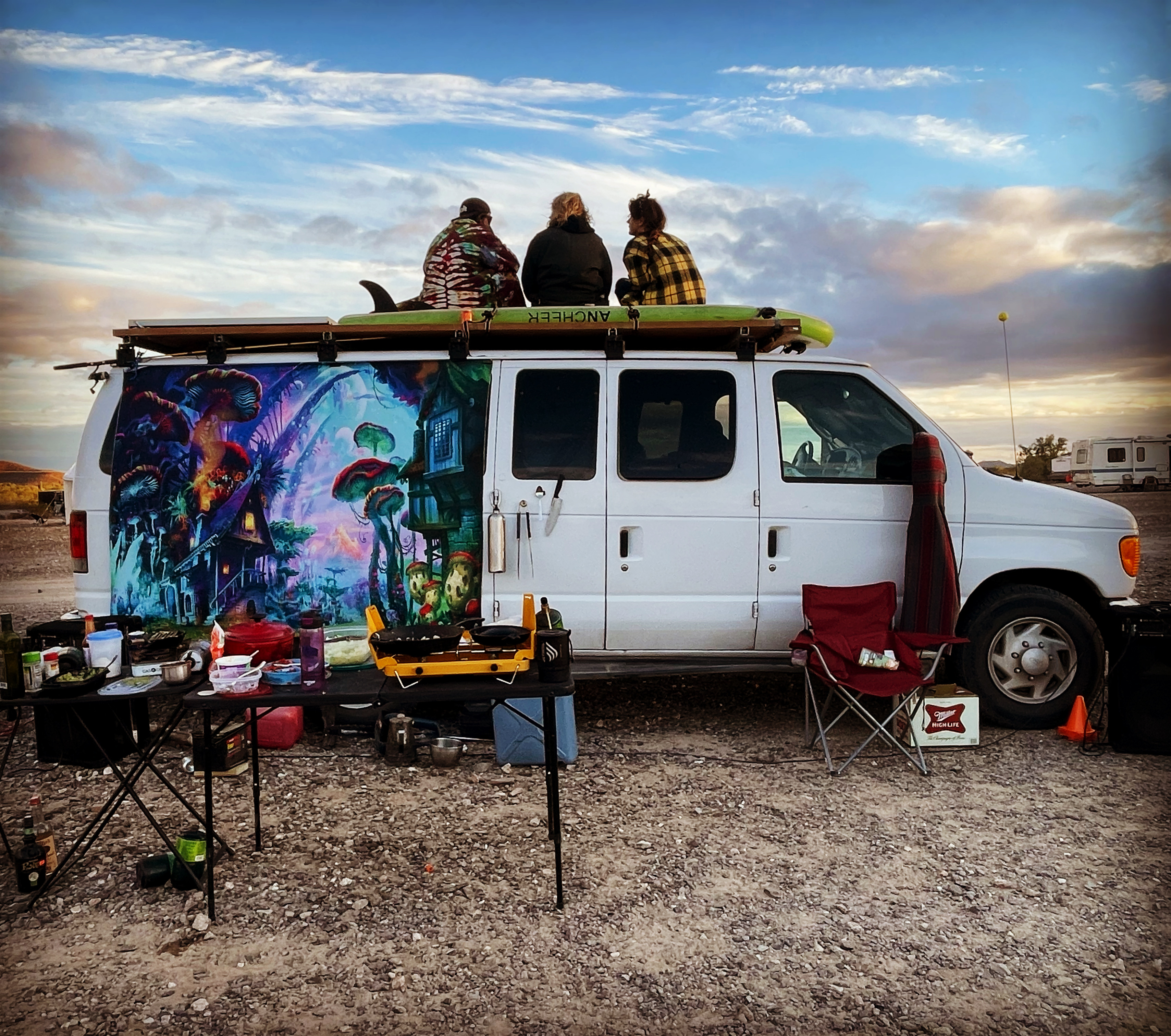 Desert community connection