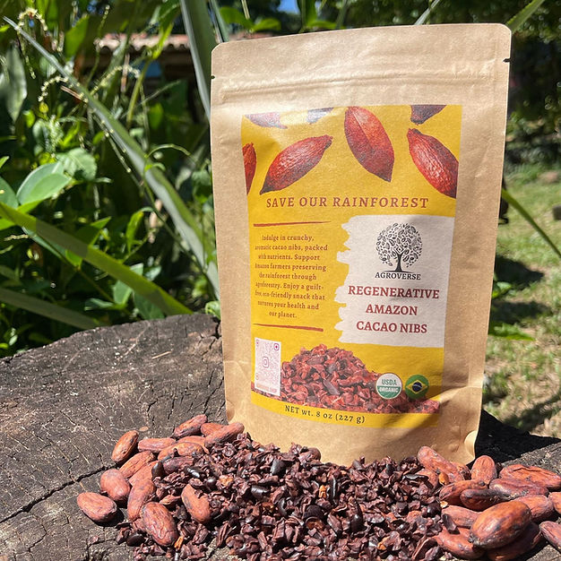 Amazon Rainforest Regenerative Cacao Nibs