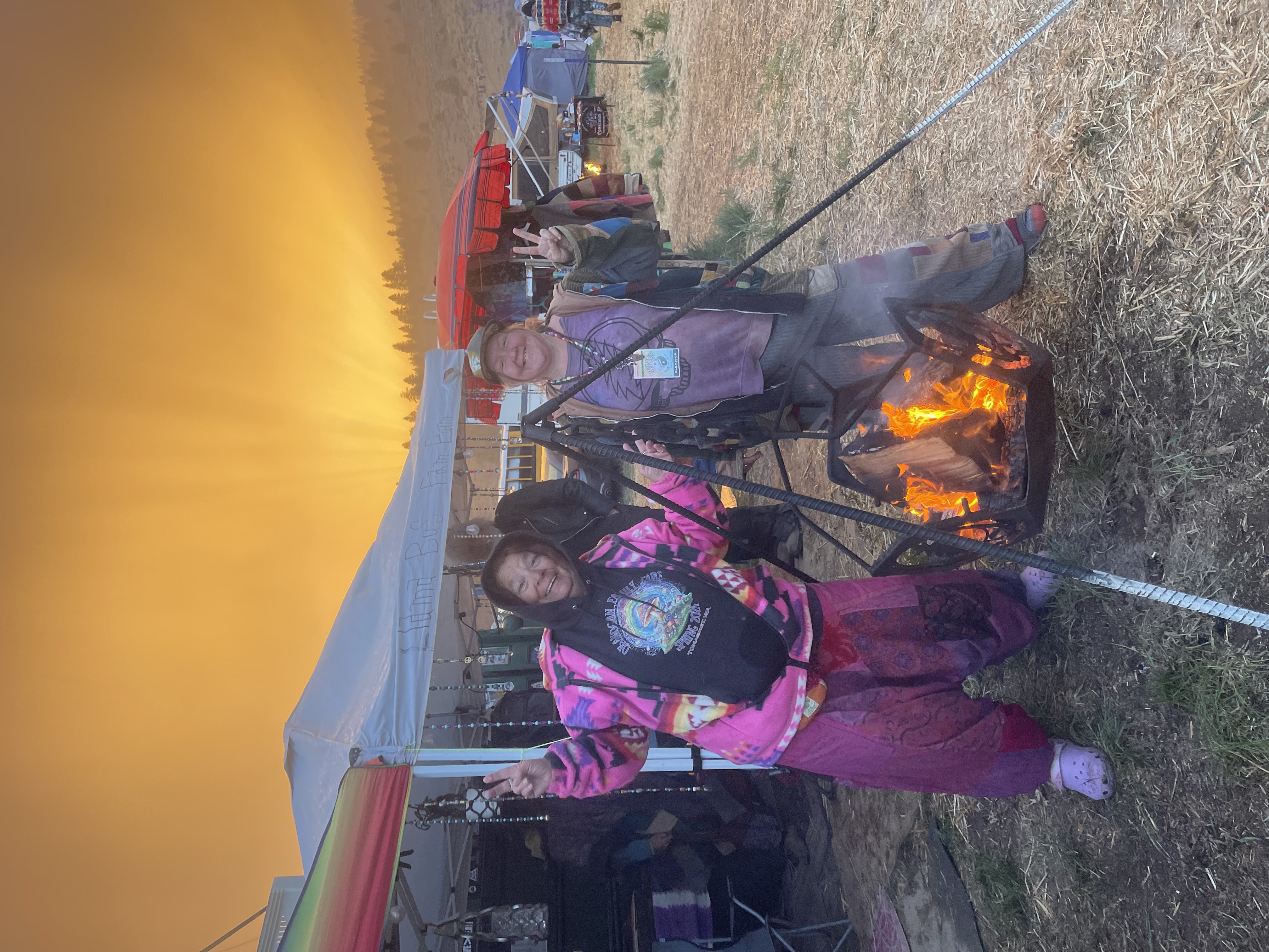 Gary, Elinor, and Levi at Okanogan Family Barter Faire